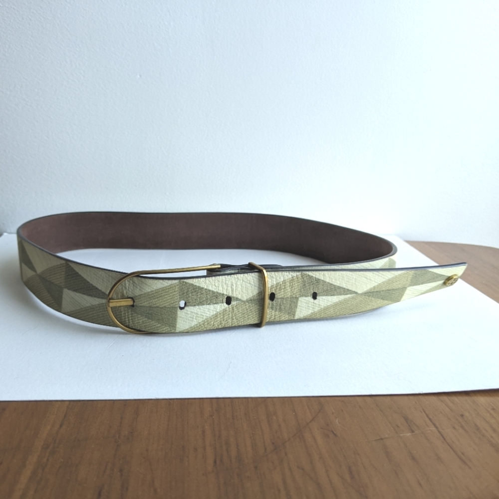 Tory Burch Green Waist Belt